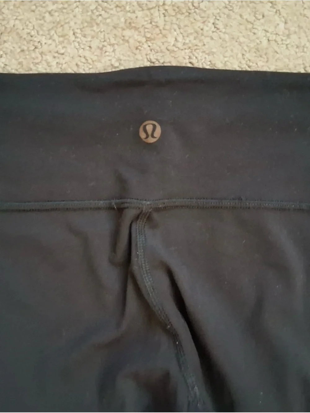 lululemon athletica Black mid-Rise Leggings
